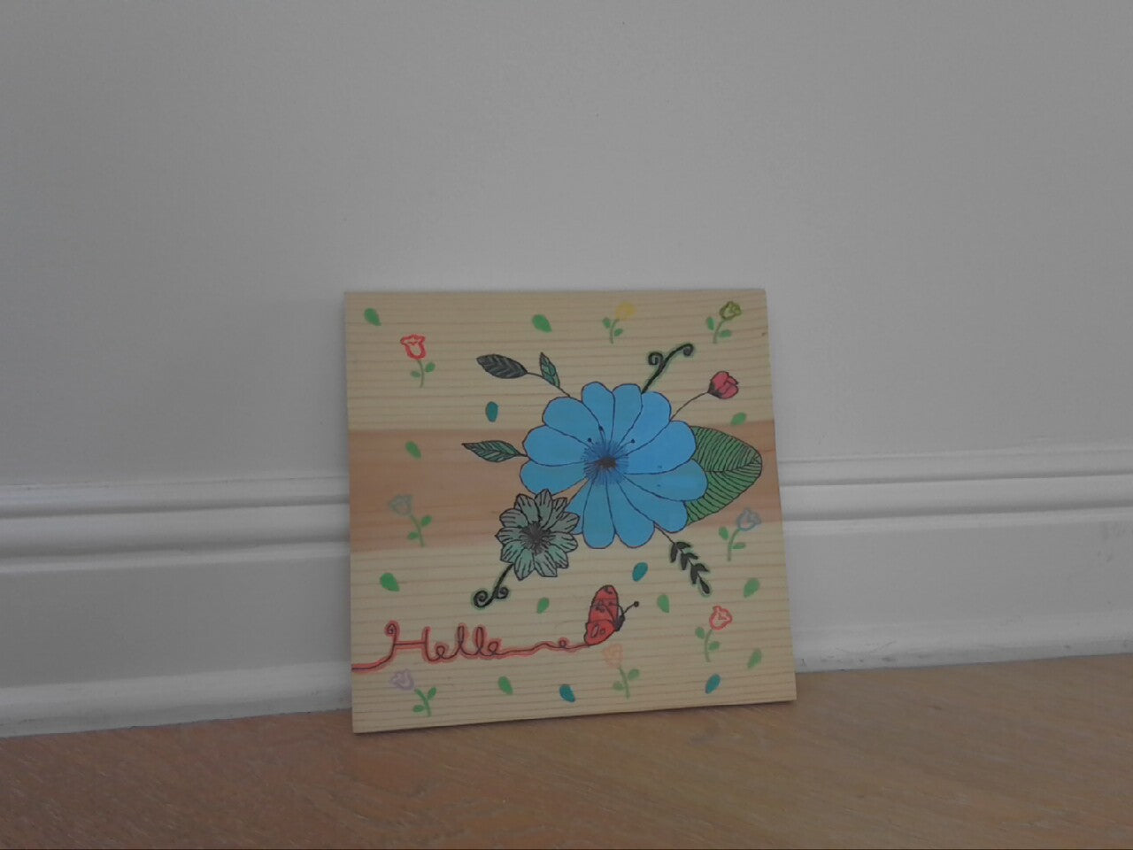 Flower small painting